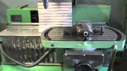 MAHO 700C mill. Linuxcnc with mesa 5i25 + 7i77 - june 2015