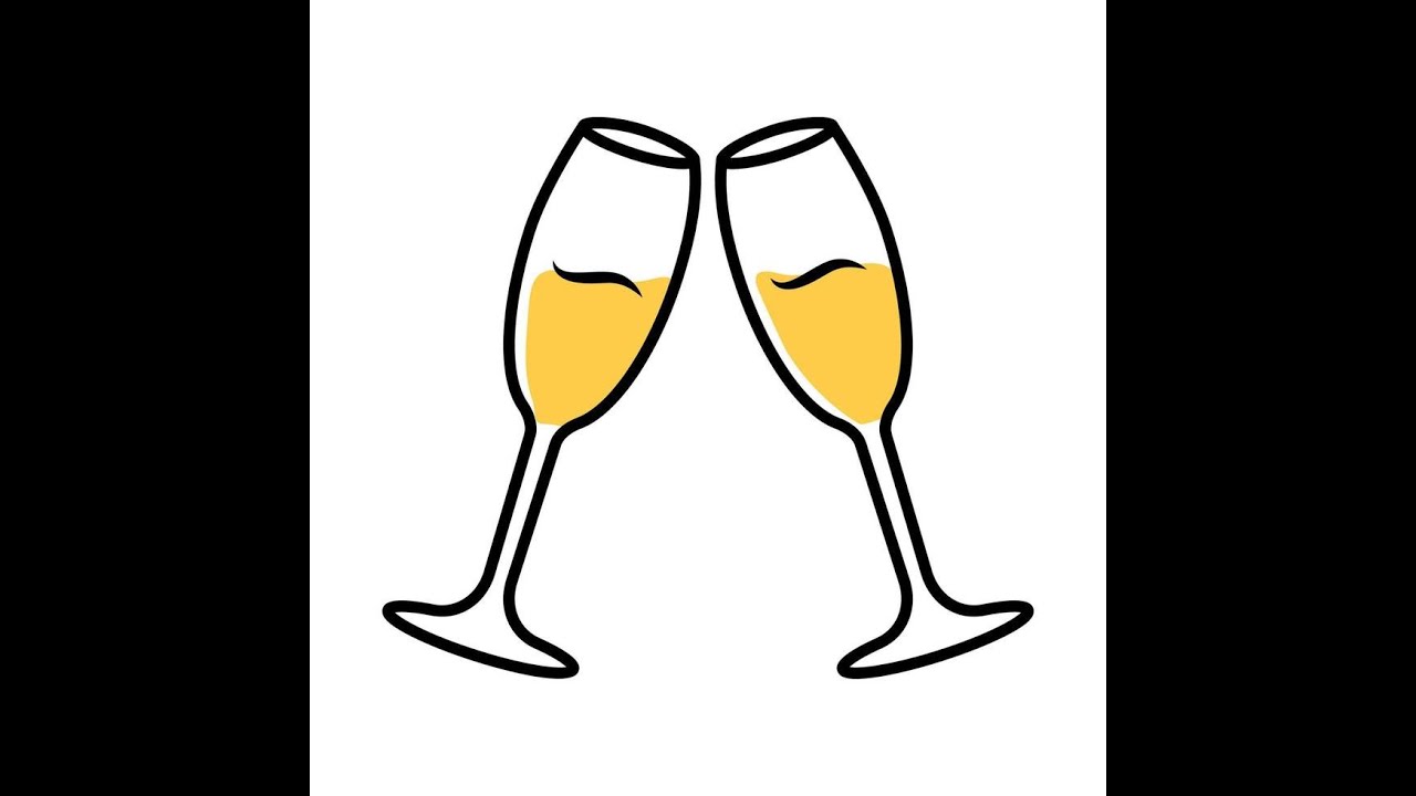 Clinking Glasses Pouring Fizzy Drink Sound Effect