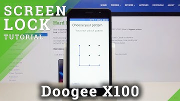 How to Set Up Lock Method in Doogee X100 – Add Screen Lock