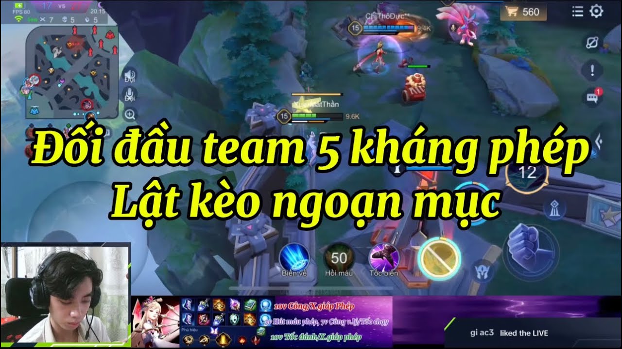 Đối đầu team càn lướt nâng 5 kháng phép và màn lật kèo ngoạn mục