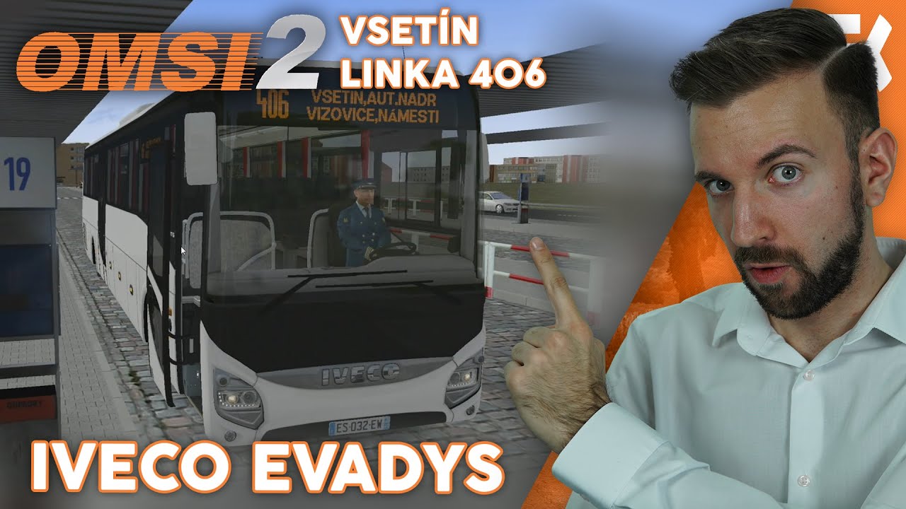 IVECO EVADYS - VSETÍN LINKA 406 | OMSI 2 #14