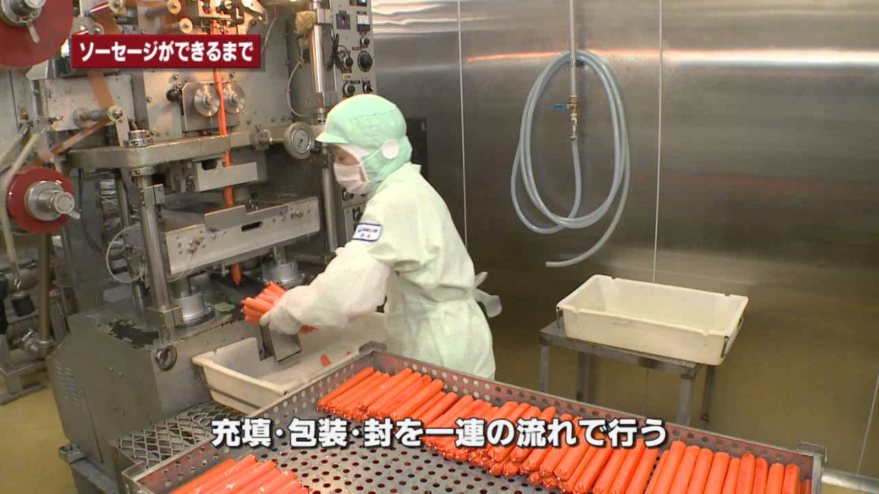 フィッシュソーセージができるまで マルシンフーズ Youtube