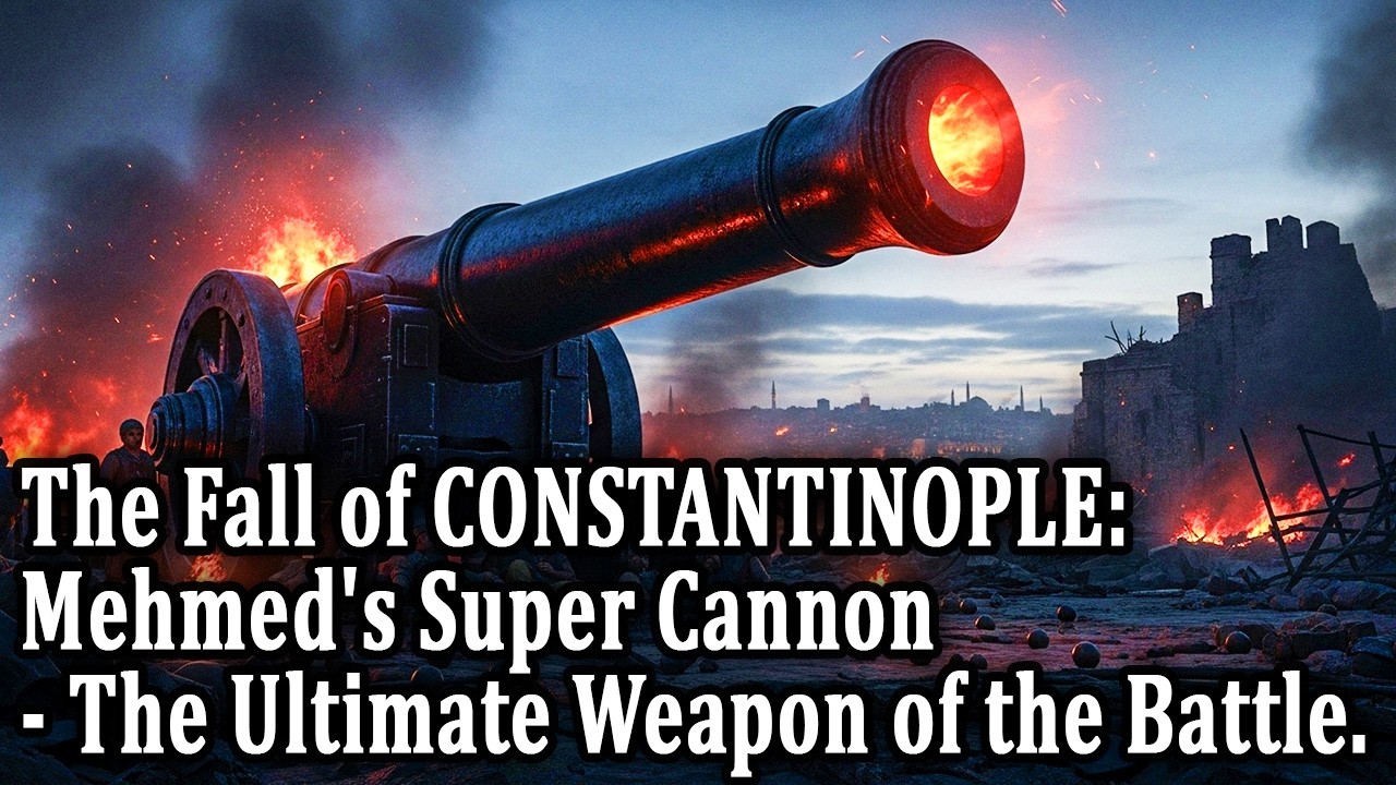 THE FALL OF CONSTANTINOPLE: Mehmed's Super Cannon - The Ultimate Weapon of the Battle