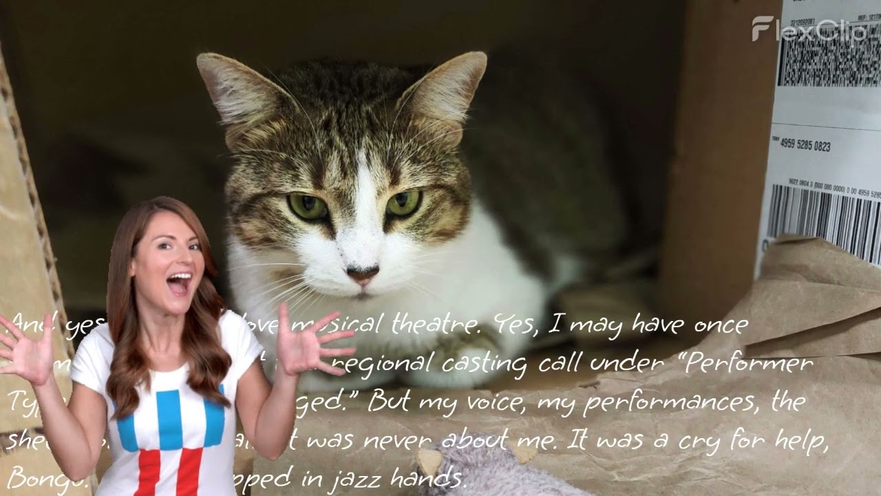 Yes, I sing to May. Every morning. Yes, it’s loud. Yes, I wore the feather boa.