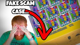Chinese Pokemon 151 Fake Sealed Case Scam