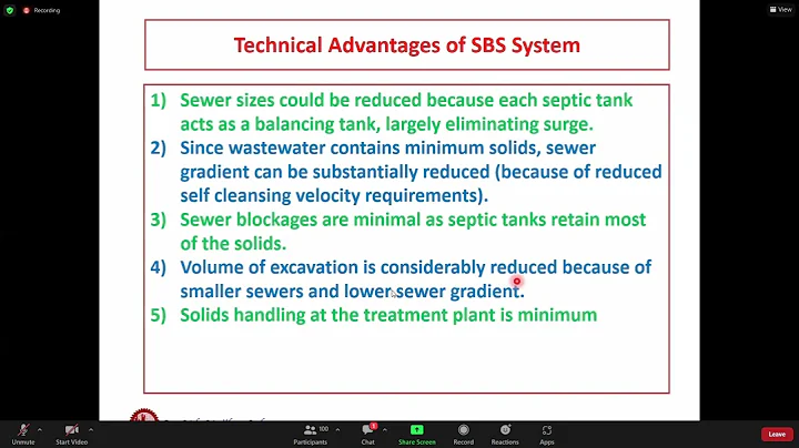 Lecture 6 Part 2   Small Bore Sewerage System | Dr. Mujibur Rahman | AUST |