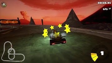 SuperTuxKart 1.0 Fort Magma reverse