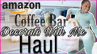 HomeGoods | Amazon | Decorate With Me Fall Coffee Bar  Part 2