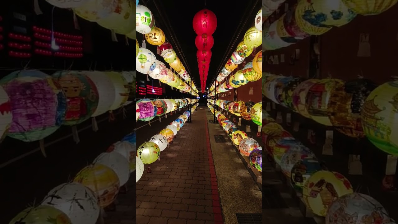 臺灣祀典武廟祈福燈廊 (Sacrificial Rites Martial Temple - Blessing Lantern Corridor) 2026-02-24