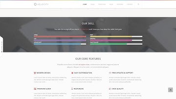 Velocity - Feature Rich Drupal Theme