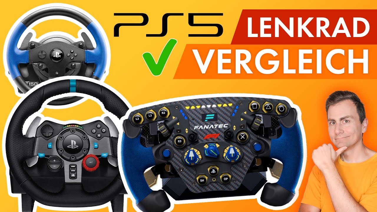 PS5 steering wheel: all PlayStation 5 compatible sim racing wheels at a  glance! (English subs!) 