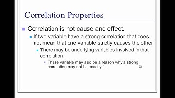 Chapter 7 - correlation and re-expression