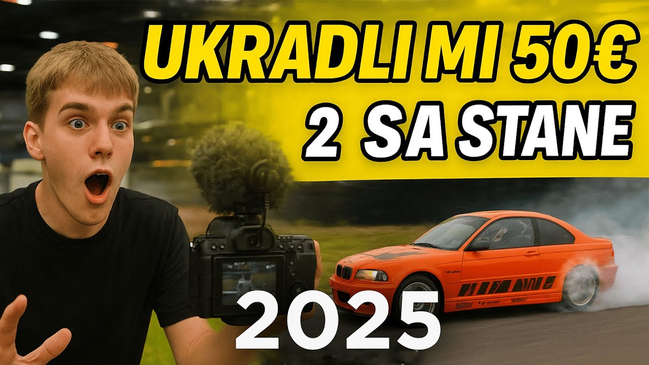 🚗 AUTOSALÓN sa zmenil na CHAOS! 💸 Drifty a ukradnutých 50€ 😱