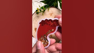 How To Make Epoxy Resin Keychain|Resin Art Keychain Making #resinart #resintutorials #shorts #foryou