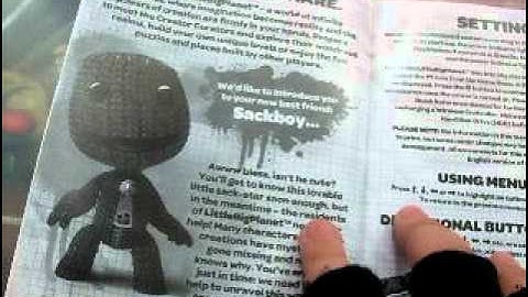 Unboxing Little Big Planet 1 Game Of The Year Edition