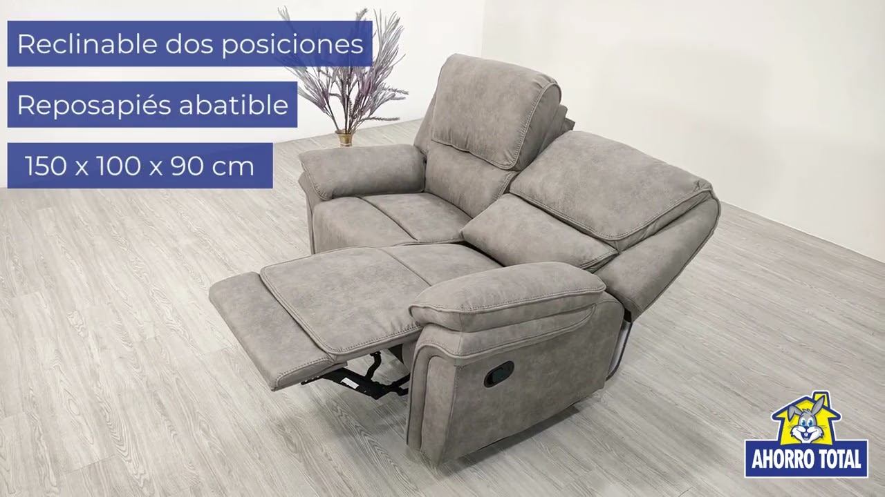 Sofá Relax Quevedo 2 plazas- Muebles Ahorro Total 