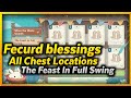 Fecurd blessings All 8 Chest Locations|The Feast In Full Swing {GENSHIN IMPACT 3.1}