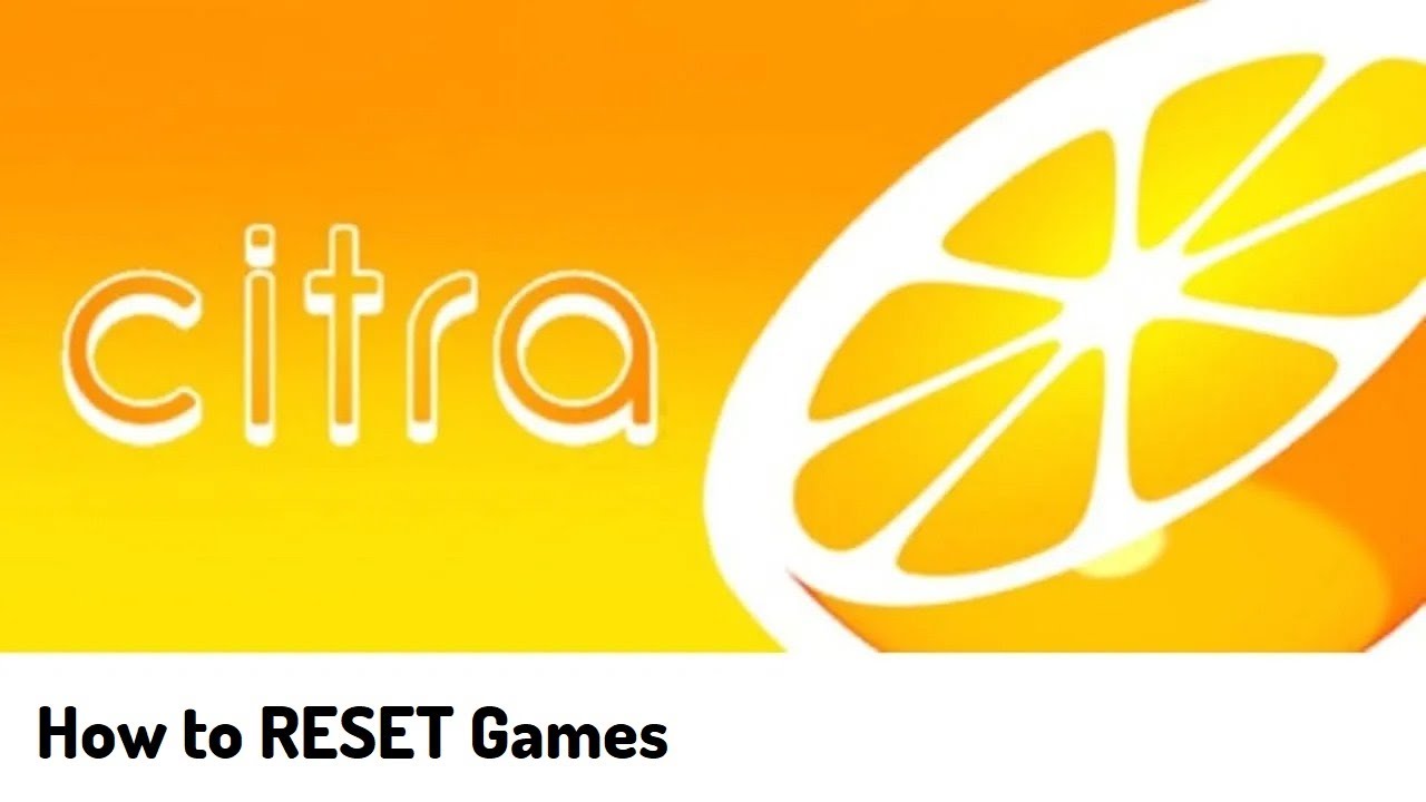 Эмулятор Citra Как сбросить настройки игр