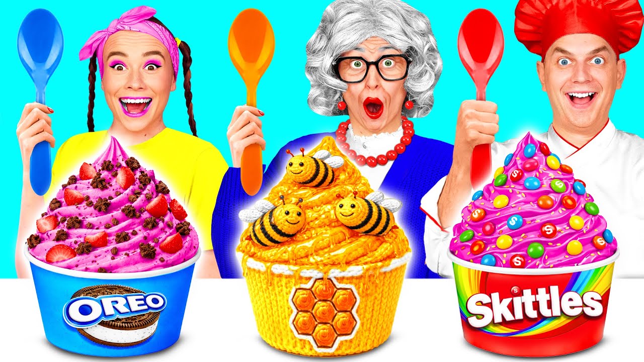 Кулинарный Челлендж: Я против Бабушки | Смешные Cитуации от Funny Funny