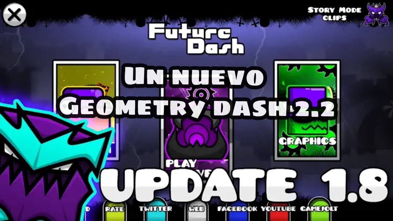 Future Dash 2.2 Geometry dash 2.2 facmed. 2019 - YouTube