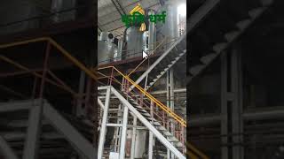 गन्ने से शक्कर बनाने वाली फैक्ट्री |Sugar cane mill under maintenance | #shorts #YouTubeshorts