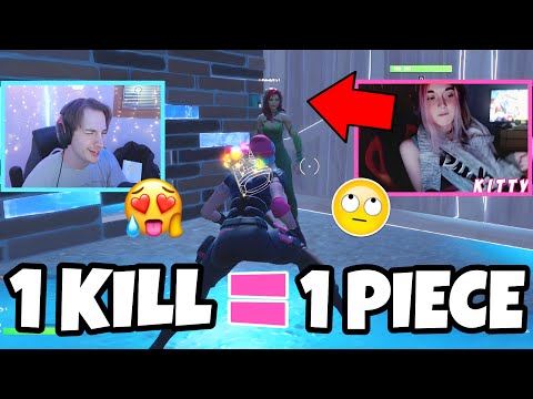 1 KILL = 1 PIECE OF CLOTHING.. #5 *MY EX GF JOINED 😡* (FORTNITE)