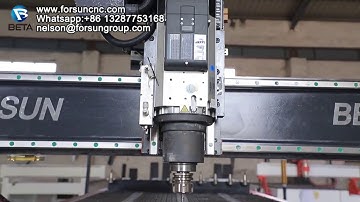 The machine introduces and working video for New linear ATC Wood CNC Router with SIEMENS Controller.