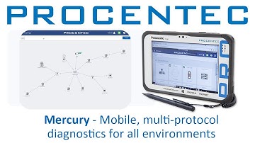 PROCENTEC Mercury, the tool for PROFIBUS, PROFINET and Industrial Ethernet
