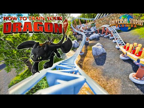 HICCUP'S WING GLIDERS: Universal's Epic Universe, How To Train Your Dragon Roller Coaster