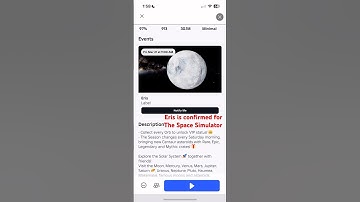 Eris is confirmed for The Space Simulator