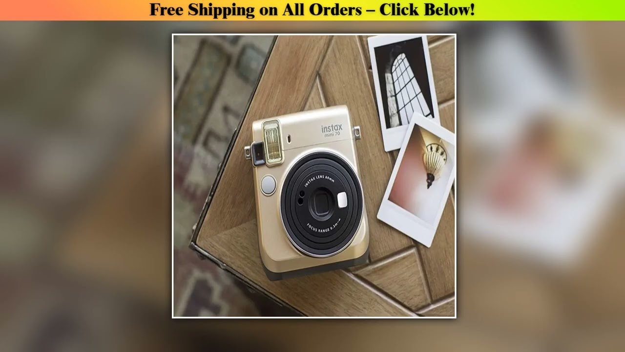 Original Fujifilm instant Mini 70 instant Camera 70N Retro Fujifilm Instant Disposable Imaging