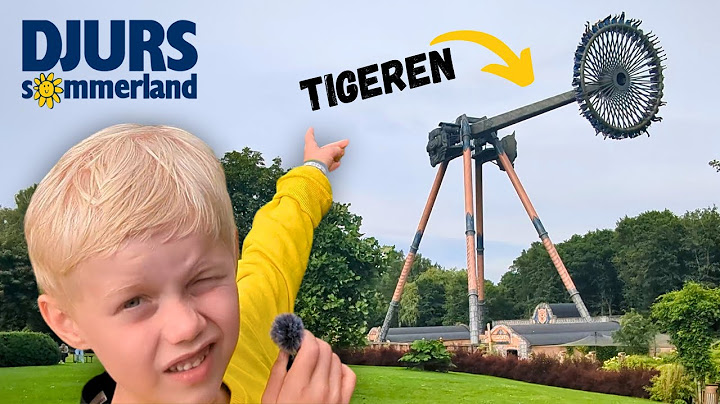 Besøger Djurs Sommerland - ALLE Forlystelser (Næsten 😀)