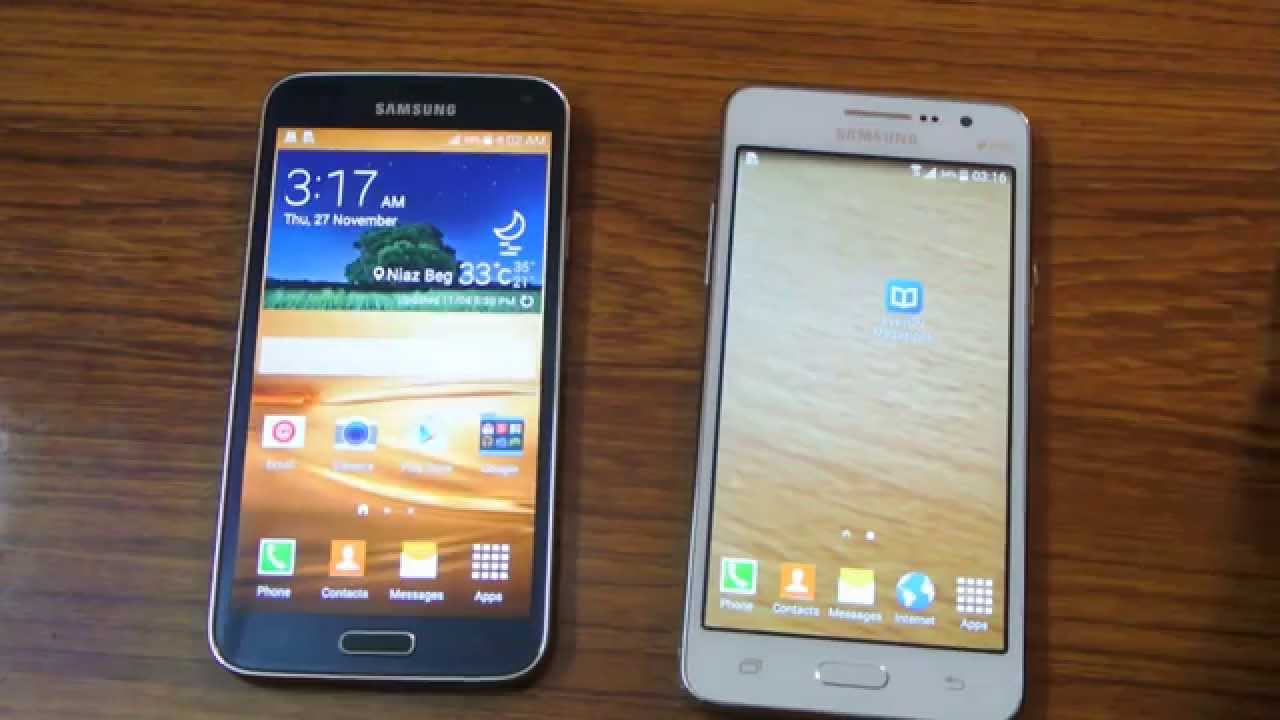 Samsung Galaxy Grand Prime Vs Samsung Galaxy Core 2
