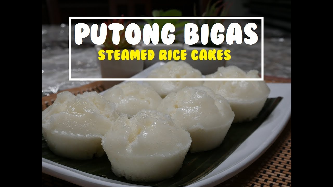 Putong Bigas (Steamed Rice Cakes) | Simple and Easy Recipe - YouTube