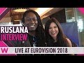 Capture de la vidéo Ruslana (Ukraine 2004) Interview @ Eurovision 2018 | Wiwibloggs