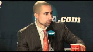 Shaka Smart post game press following NCAA victory over Purdue