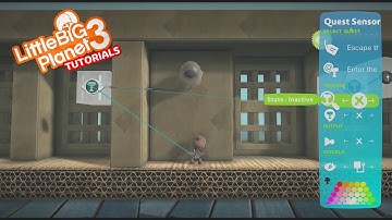 LittleBigPlanet 3 Quest Sensor Tutorial