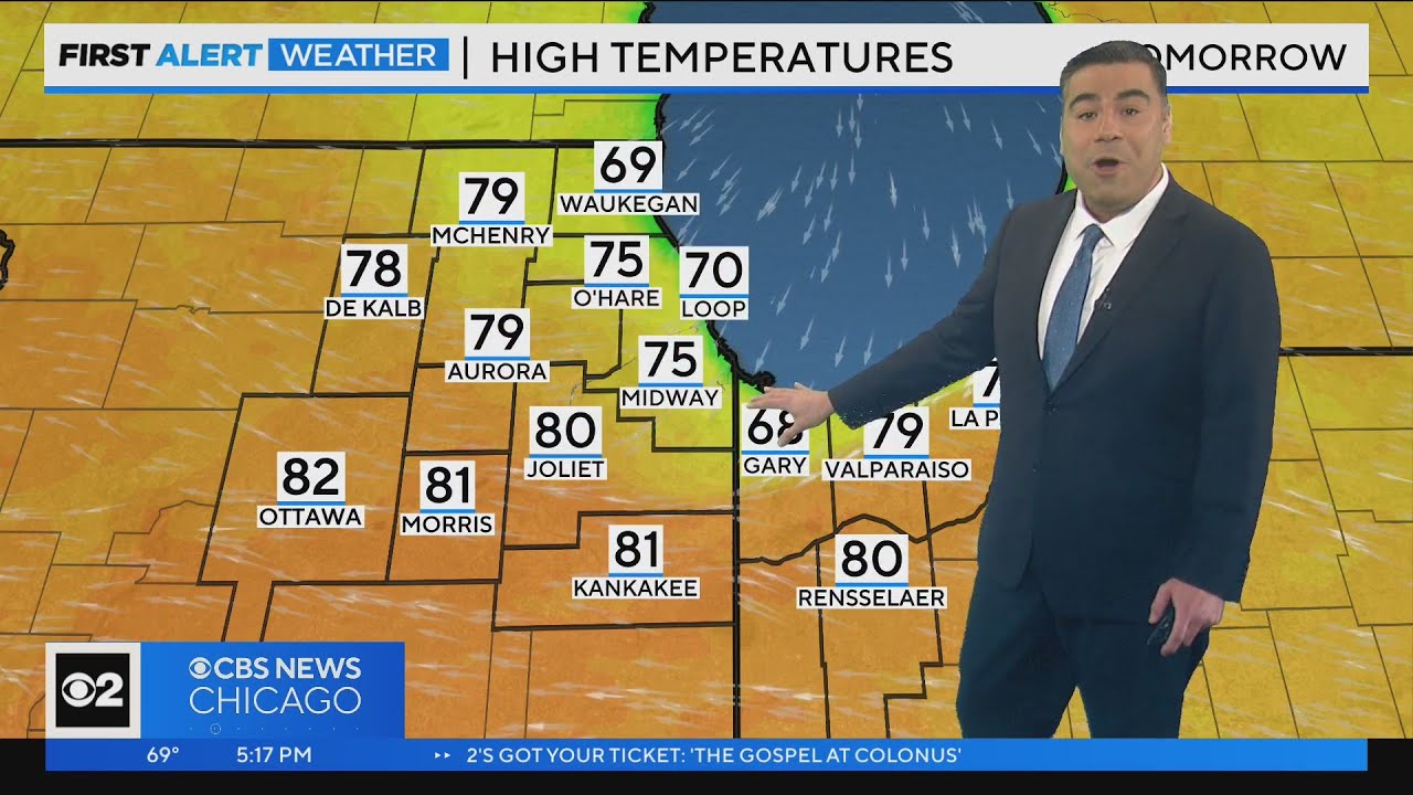 Chicago First Alert Weather: A beautiful start to the holiday weekend ...