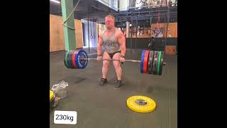 230kg deadlift