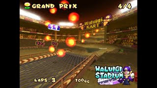 Waluigi Stadium - 100Cc Grand Prix Mario Kart Double Dash