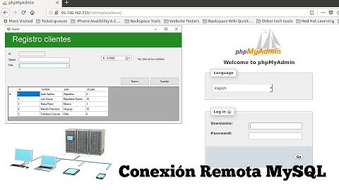 Conectar con base de datos MySQL remotamente con Visual Basic .NET