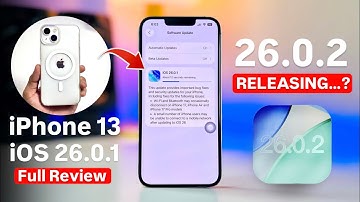 iPhone 13 Review on iOS 26.0.1 - New Update for iPhone 13 iOS 26.0.2 Releasing Soon - What To Expect