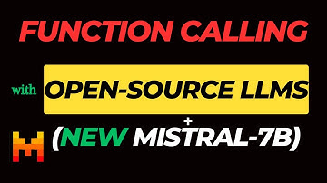Advanced Function Calling using Open-source LLMs(New Mistral-7B) #ai #llm #MistralAI
