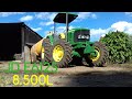 John Deere 125 no esterco liquido  tanque de 8500L