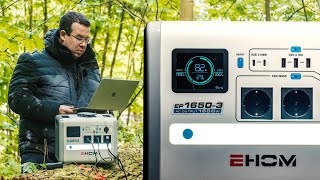 EHOM EP1650 power station overview for video production