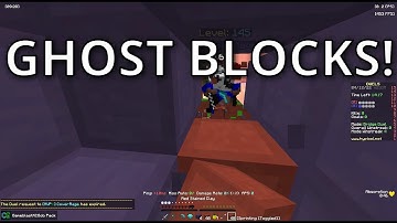 I Almost DIED To Ghost Blocks! (Hypixel Bridge)