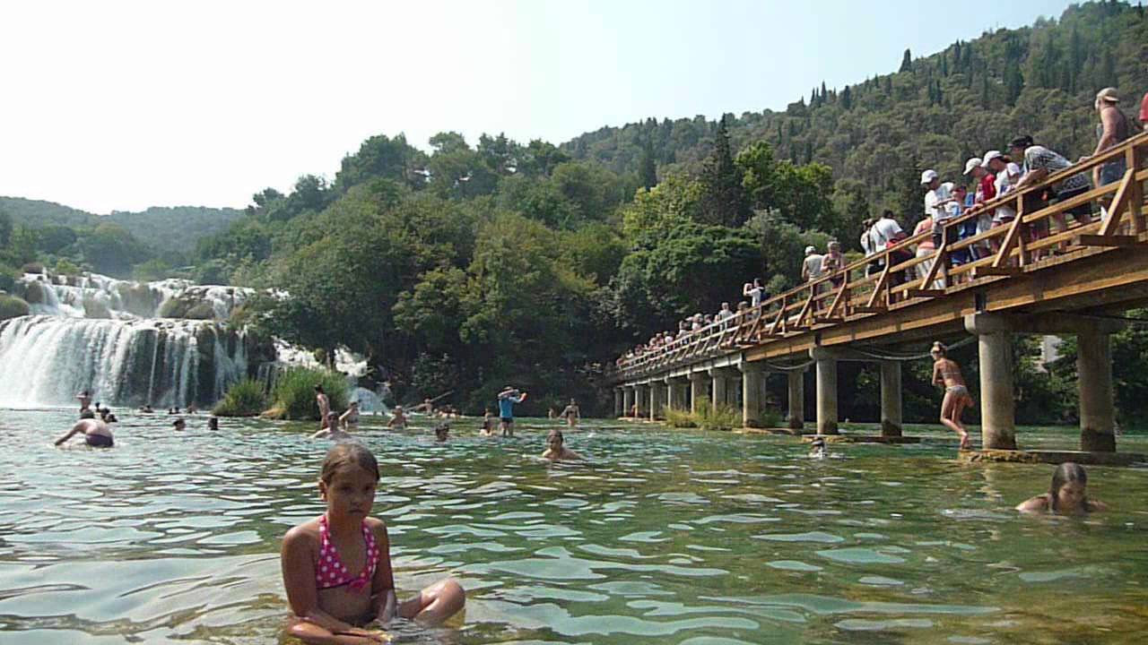 Skradinski Buk Waterfalls Krka National Park Youtube