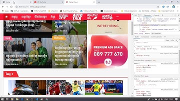 khmer Web Design (HTML5, CSS3) : ep 2