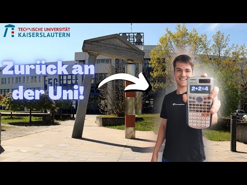 Ein Tag im Leben eines Studenten 2022 (TU Kaiserslautern Mathe)