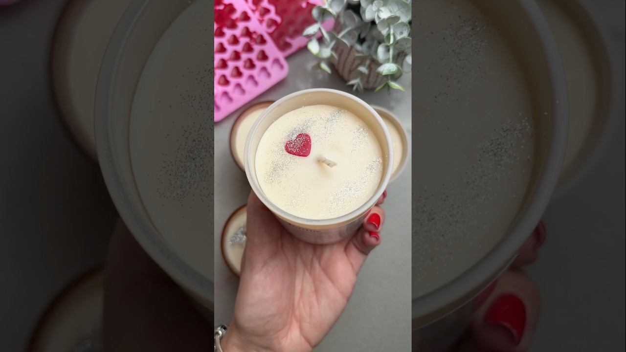 Custom candle, handcrafted to match a customer&rsquo;s story ✨ #candleideas